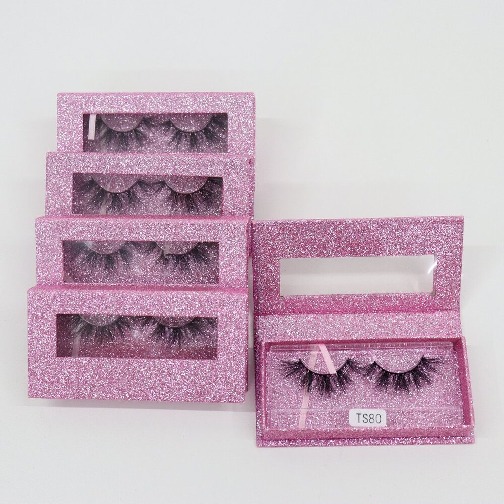Bundle of 5 Minerva 20mm Mink/Mink Alternative Woman’s Full Strip Eyelashes
